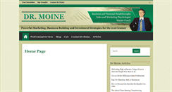 Desktop Screenshot of drmoine.com